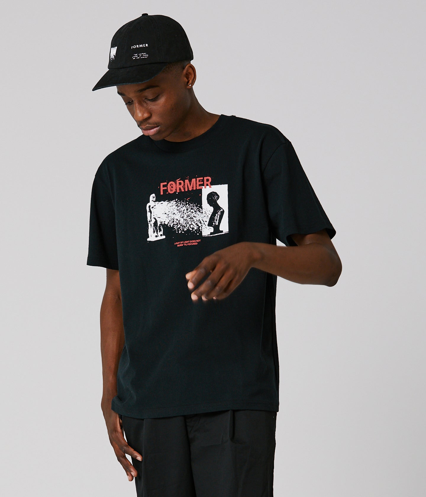 FORMER VANDAL T-SHIRT - BLACK