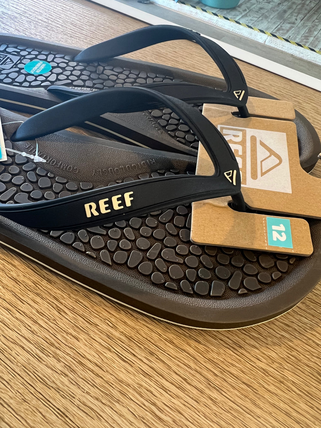 REEF - G-Land Rubber Thongs - BROWN TAN