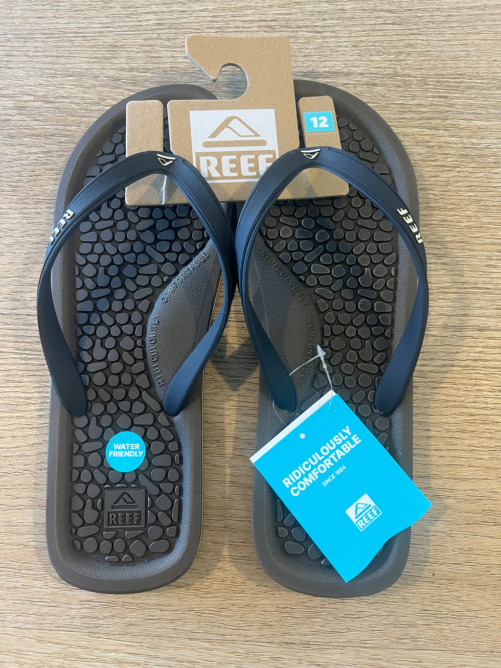 REEF - G-Land Rubber Thongs - BROWN TAN