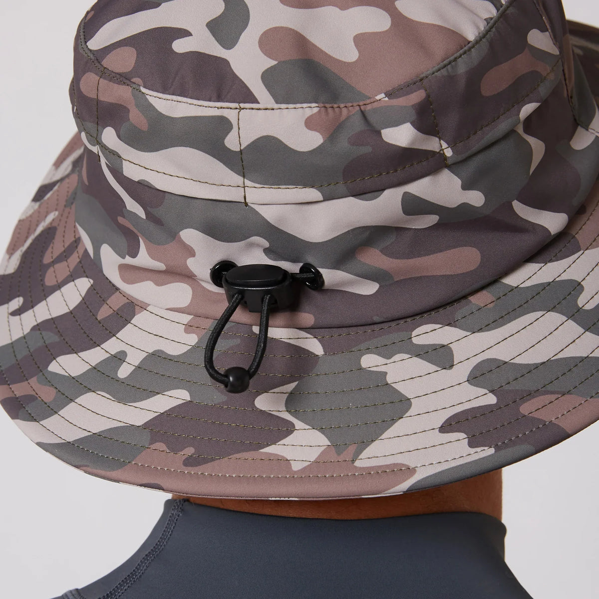 OCEAN + EARTH Bingin LW Soft Peak Surf Hat Camo