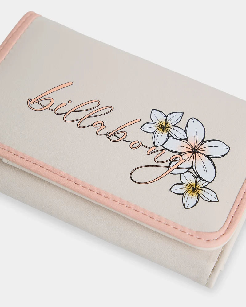 BILLABONG Hibiscus Haze Trifold Wallet
