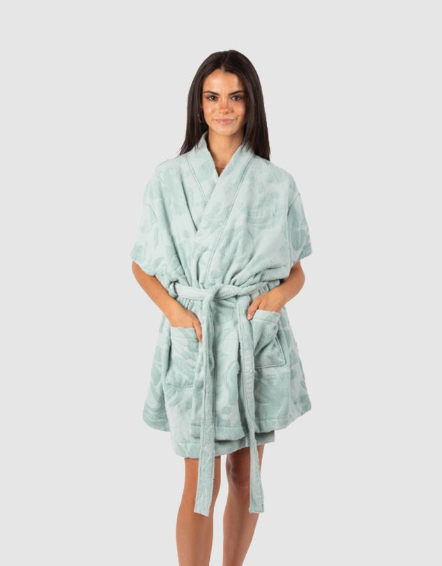 LAYDAY Sundown Robe Tropica Dusty Blue