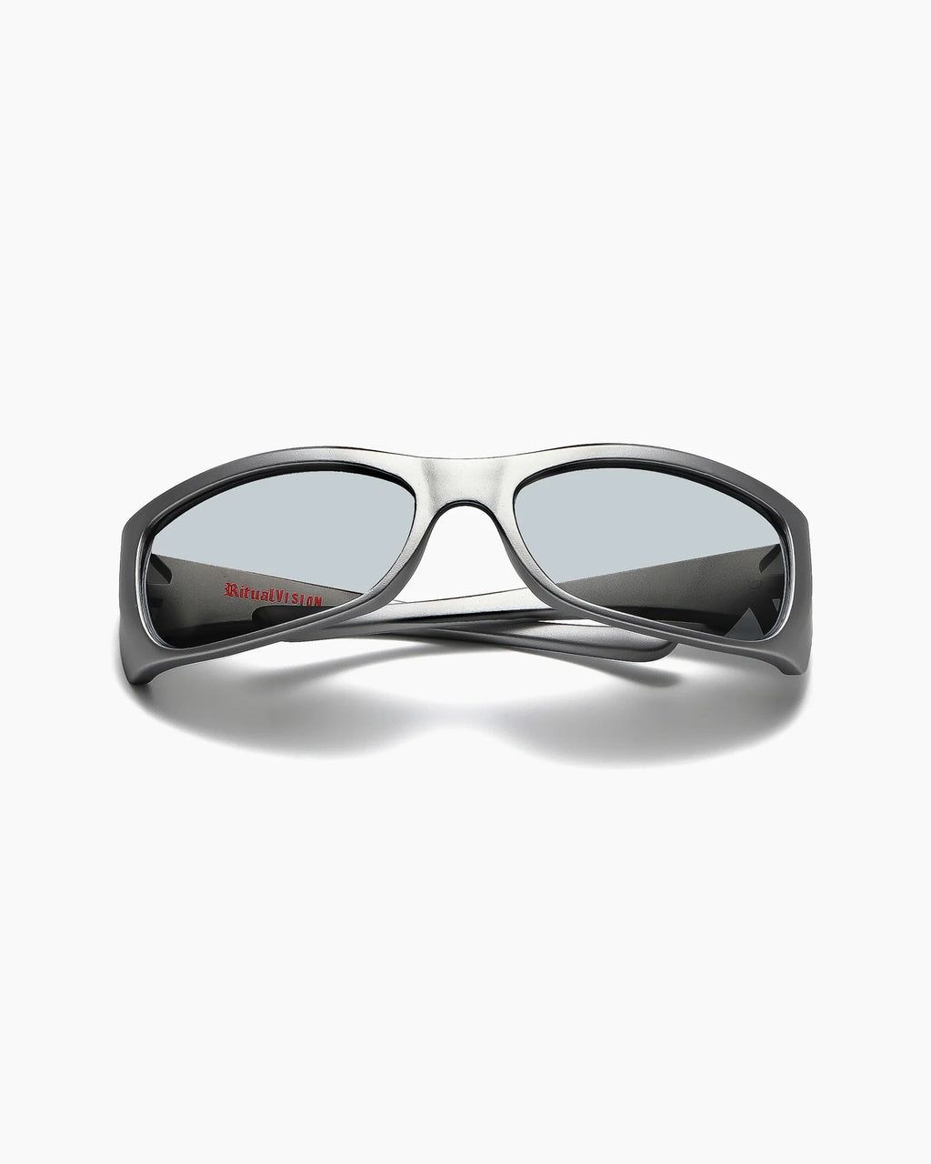 RITUAL VISION SABOTAGE- MATTE CHROME/SILVER & MATTE DARK RED/ BLACK