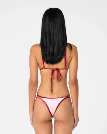 RUSTY SUGARY SLIDING TRI BIKINI TOP