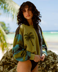 Womens Split Palm Kendal Crew Neck -BILLABONG