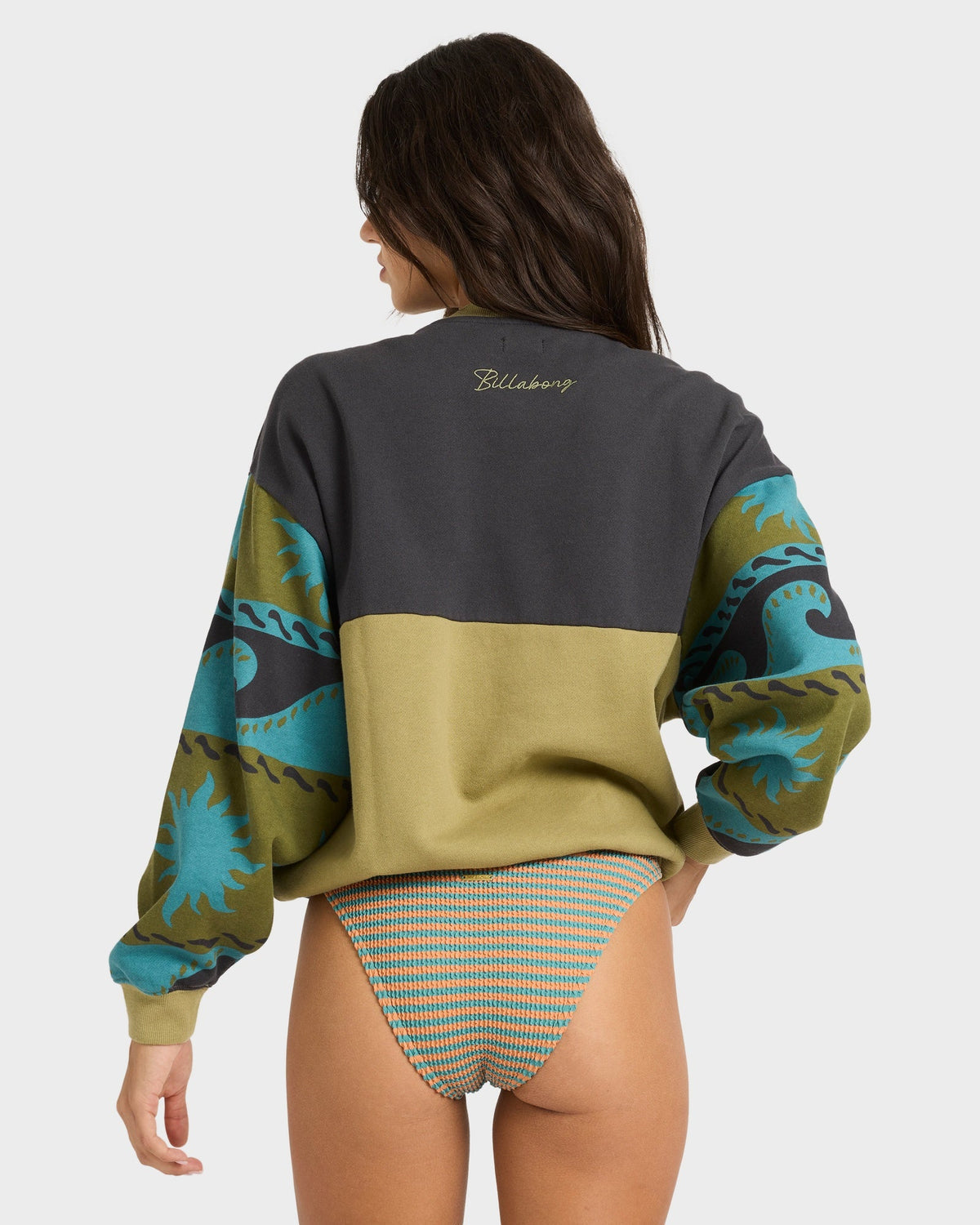 Womens Split Palm Kendal Crew Neck -BILLABONG