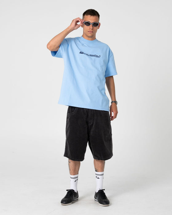 FRAGMENT SHORT SLEEVE TEE SKY BLUE - RUSTY