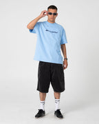 FRAGMENT SHORT SLEEVE TEE SKY BLUE - RUSTY