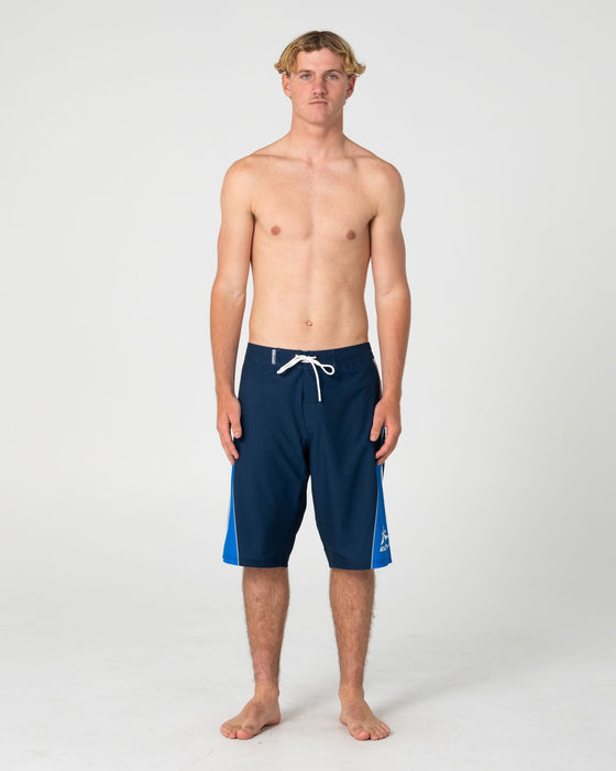 PLOT TWIST BOARDSHORT NAVY BLUE 1 - RUSTY