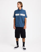 Mens Genetic Short Sleeve Shirt- QUICKSILVER