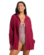 Womens Carter Long Sleeve Shirt - ROXY