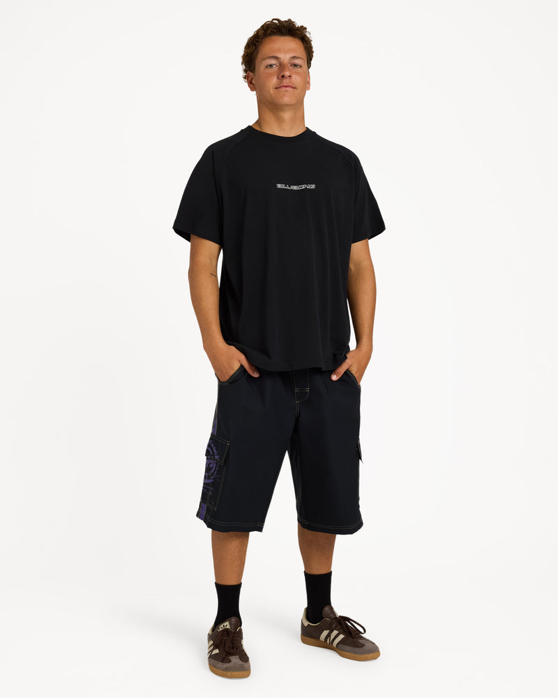 Mens Throw On 3.0 22" Boardshorts-BILLABONG