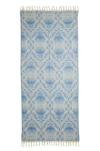 SALTY SHADOWS Frond Pattern Turkish Towel