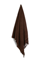 SALTY SHADOWS - Brown Cotton Traveller Terry Towel