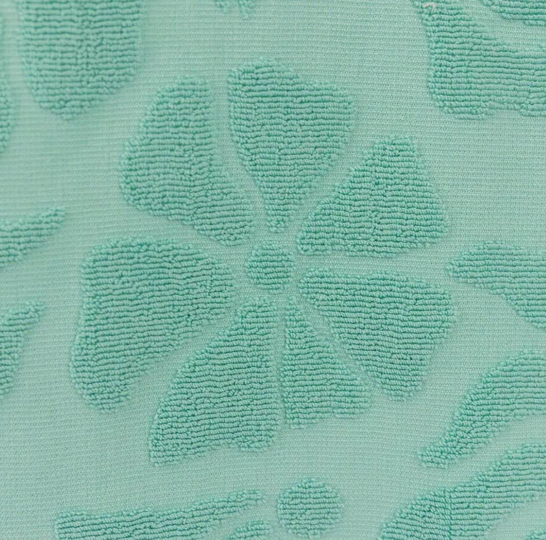 OCEAN + EARTH Ladies Drift Hooded Poncho- Peppermint