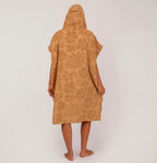 OCEAN + EARTH Ladies Drift Hooded Poncho- Dust
