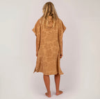 OCEAN + EARTH Ladies Drift Hooded Poncho- Dust