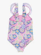 ROXY - Girls 2-7 Flower Party One Piece Swimsuit