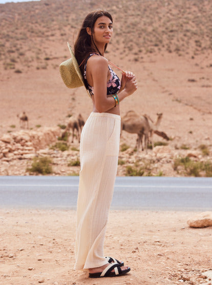 ROXY - Womens What A Vibe Wide Leg Pant