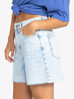 ROXY - Womens Morning Splendour Bermuda Denim Shorts