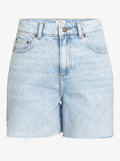 ROXY - Womens Morning Splendour Bermuda Denim Shorts