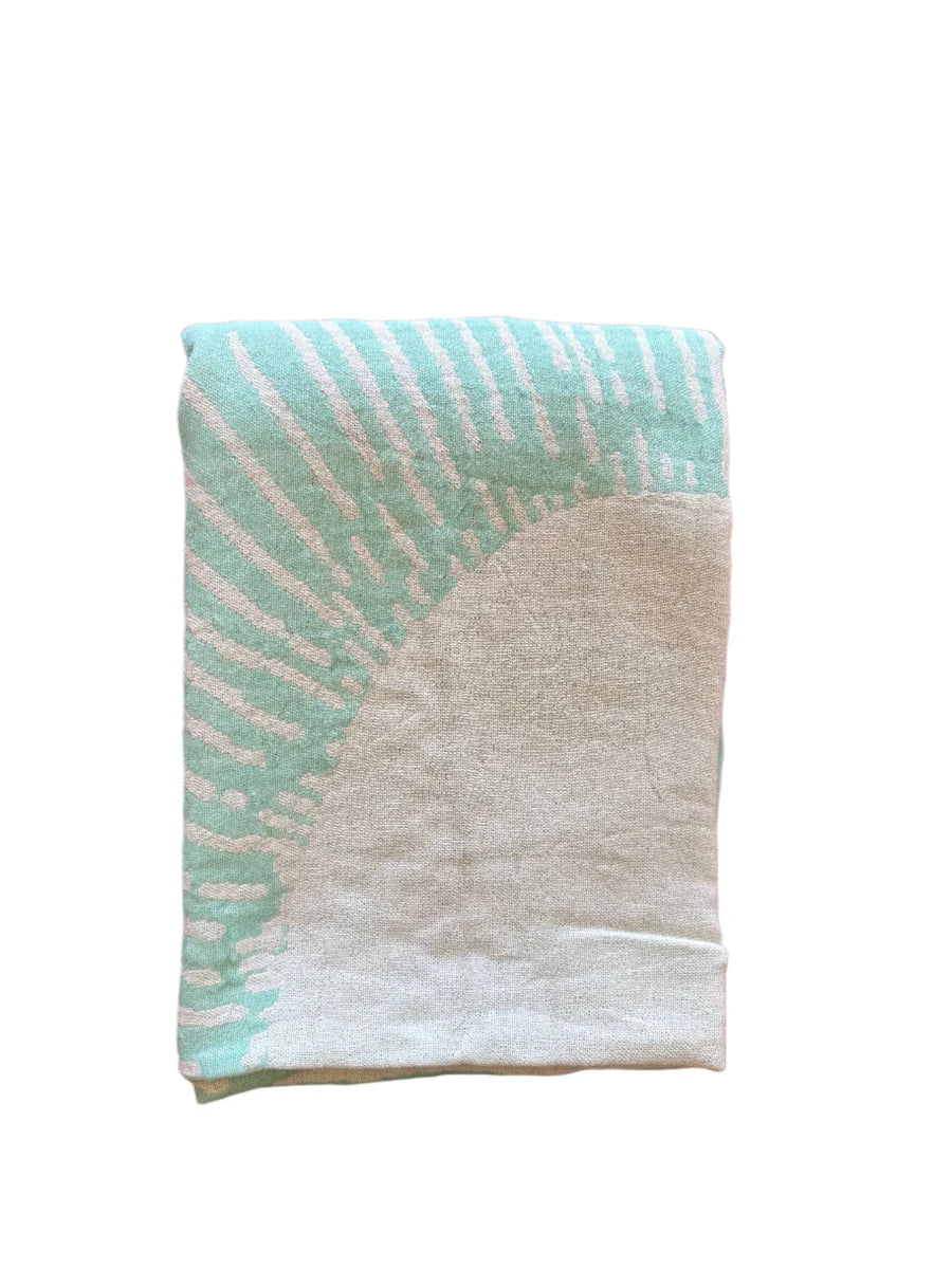 SALTY SHADOWS Sage Sun Turkish Towel
