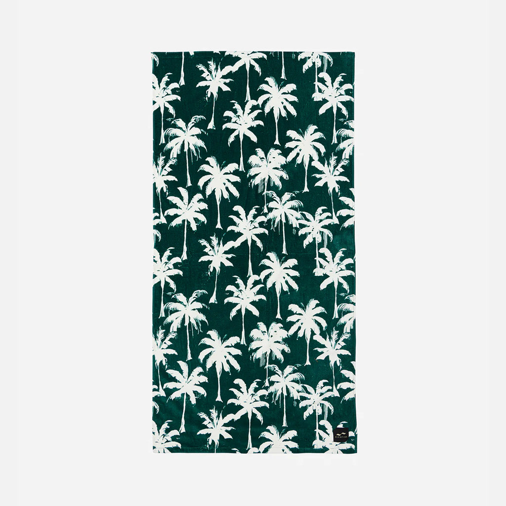 SLOWTIDE Luca Beach Towel - Kale
