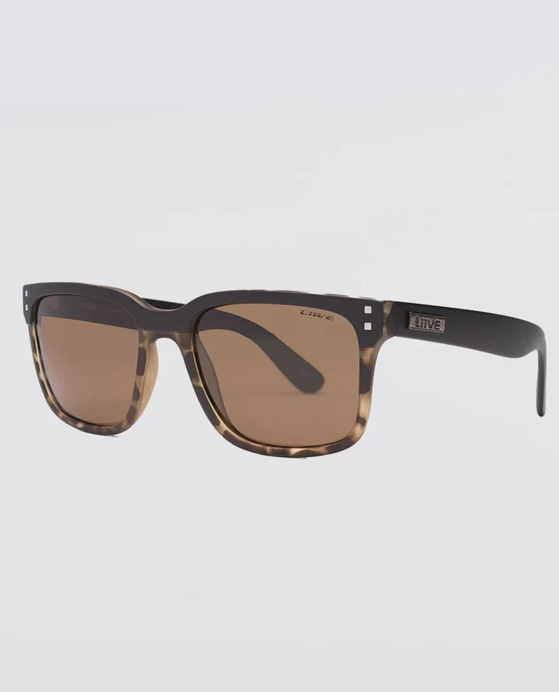 LIIVE L.D Polarised Matte Army Sunglasses