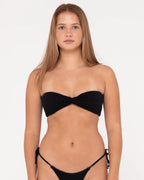 RUSTY Sandalwood Bandeau Bikini Top