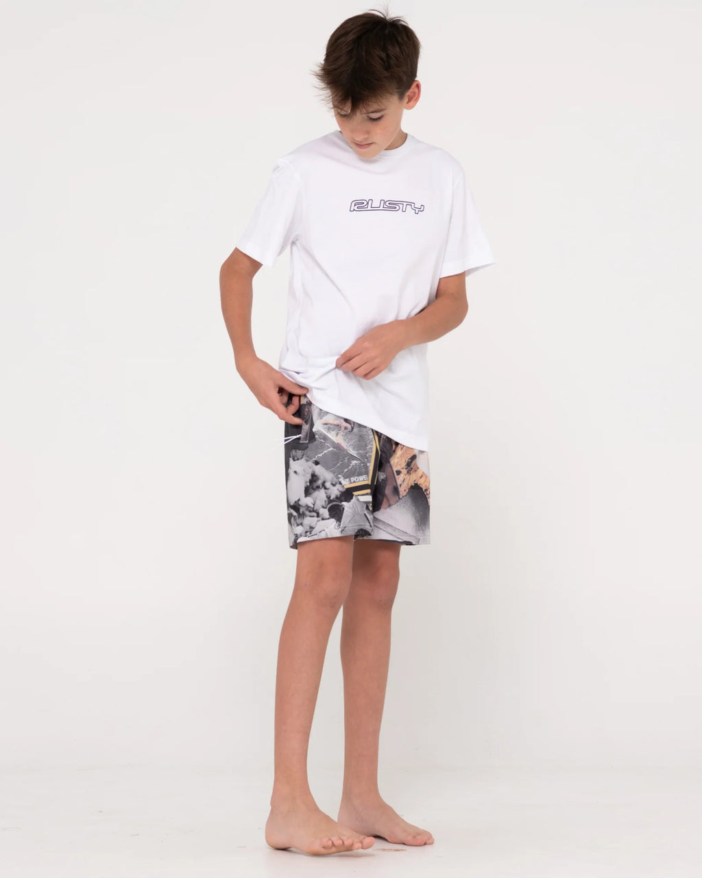 RUSTY Flip Daddy Graphic Tee Boys