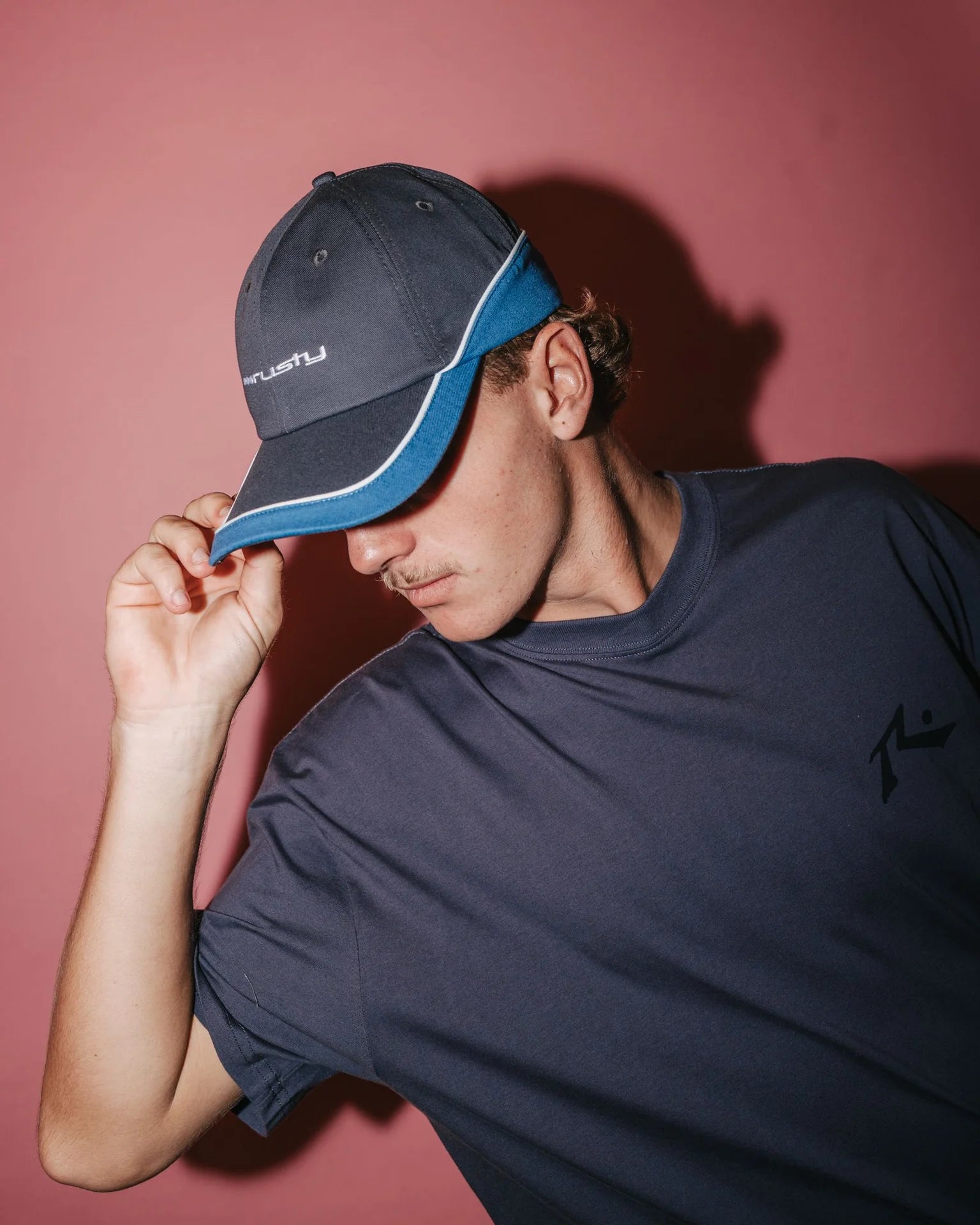 RUSTY Double Dip Panel Dad Cap