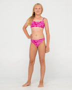 RUSTY Carbo Floral Bikini Set Girls
