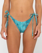 RUSTY Viper Side Tie Midi Bikini Bottom