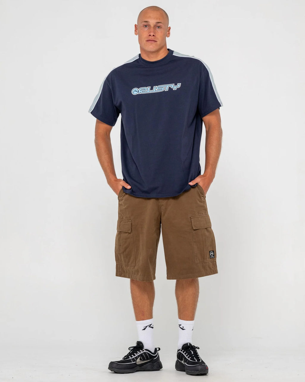 RUSTY Alonso Graphic Panel Tee