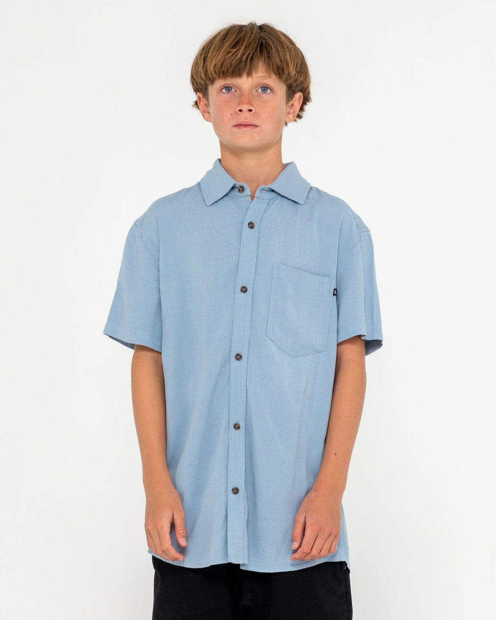 RUSTY Overtone Short Sleeve Shirt Boys