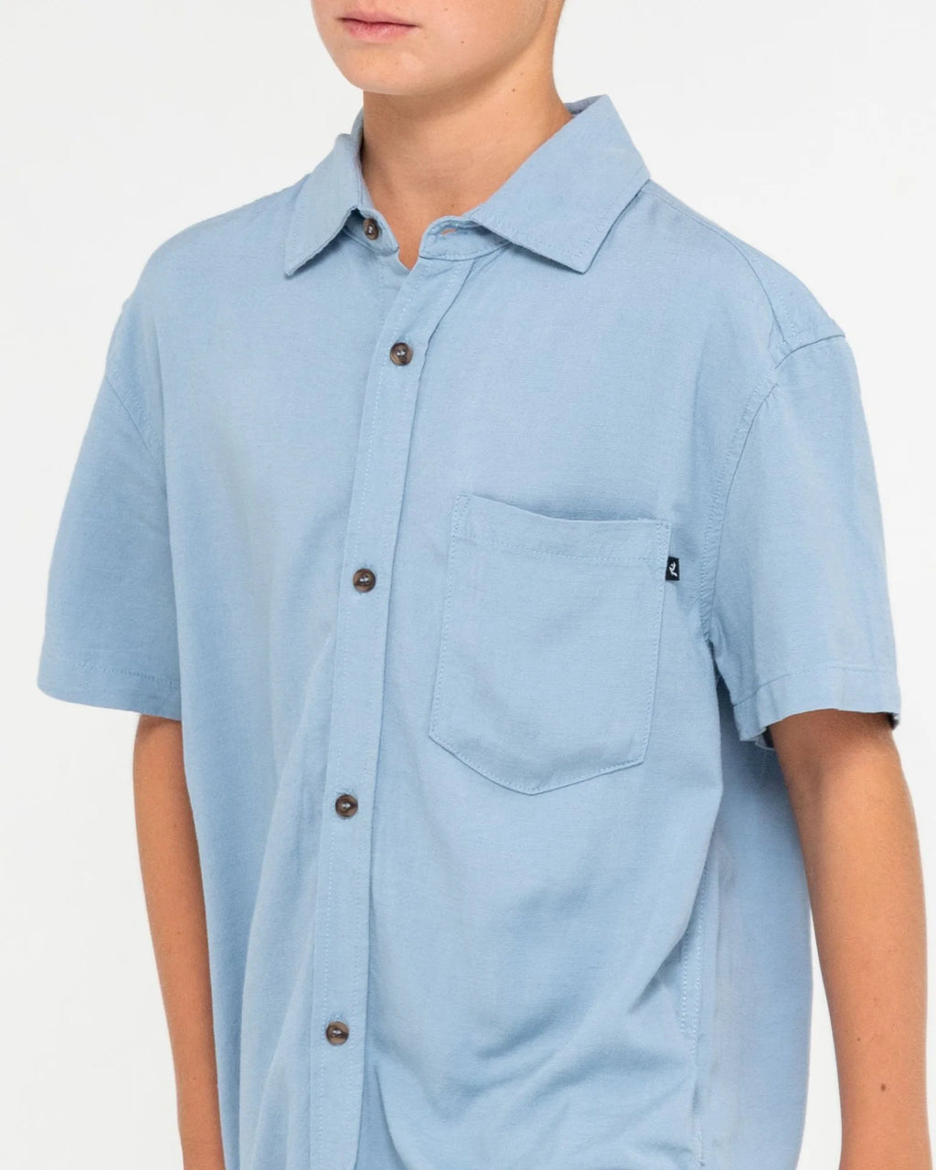 RUSTY Overtone Short Sleeve Shirt Boys