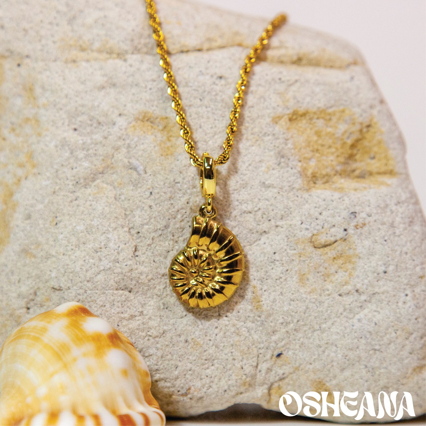 OSHEANA Nautilus Necklace