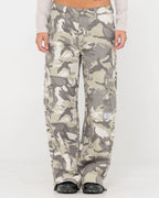 RUSTY Camo-mile Low Rise Cargo Pant