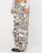 RUSTY Camo-mile Low Rise Cargo Pant