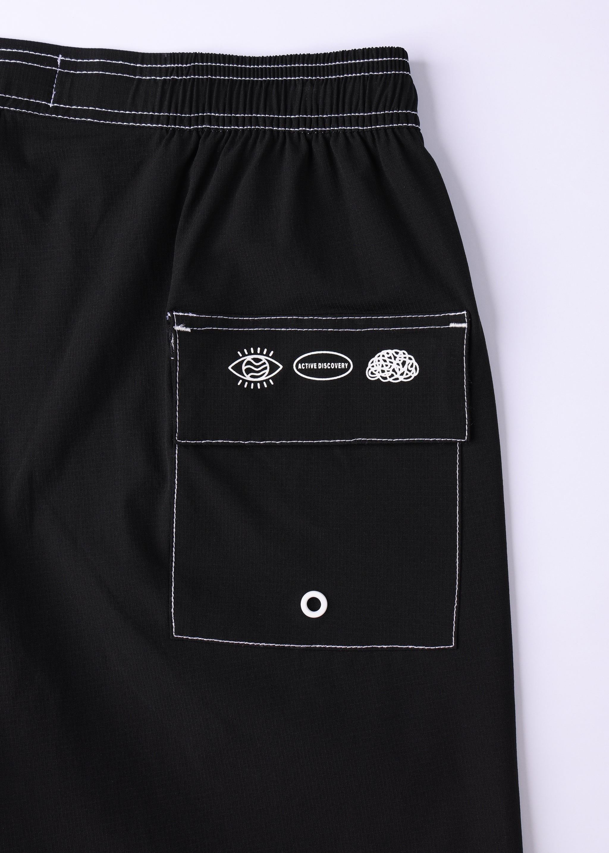 RIVVIA DAILY GRIND 20" SHORTS : BLACK