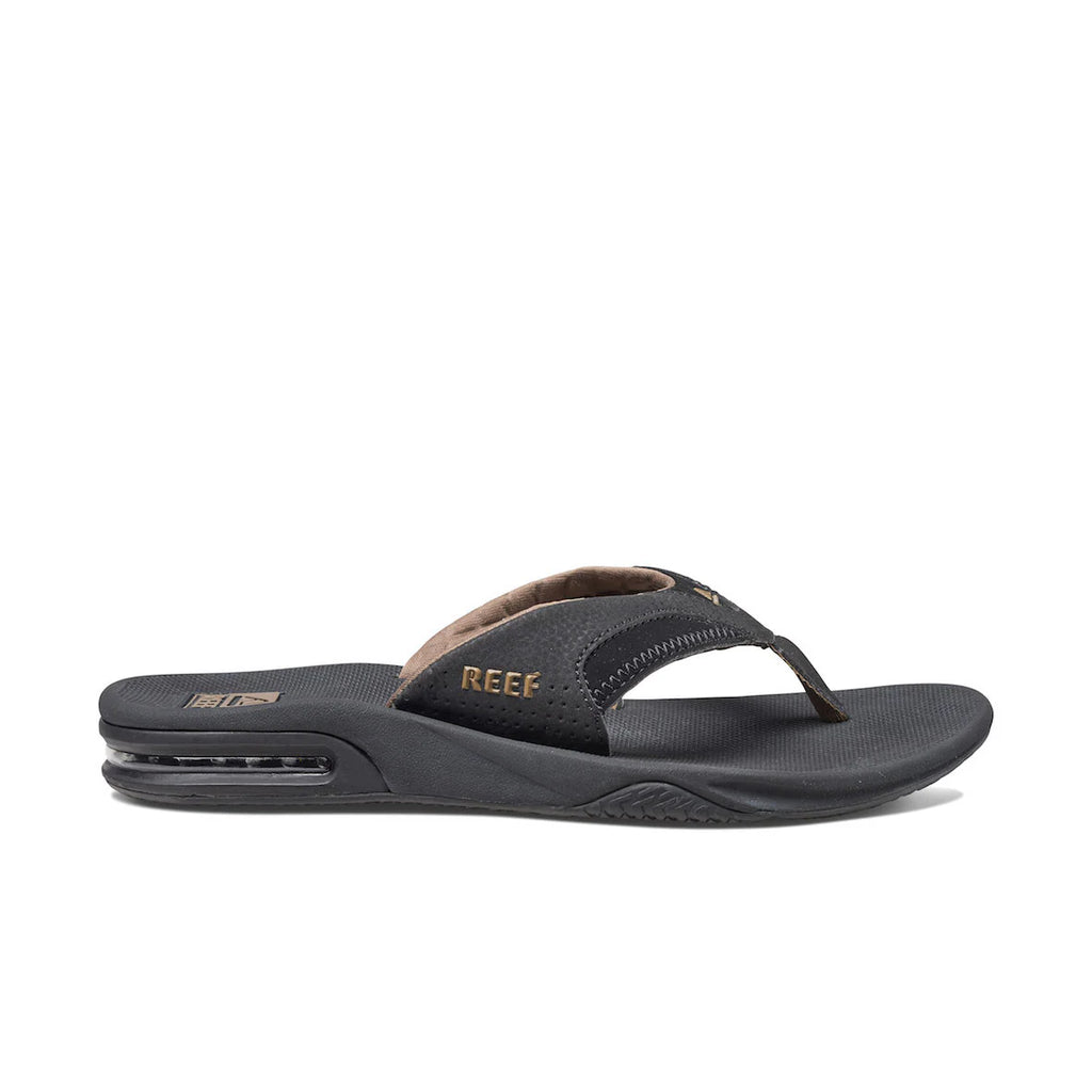 REEF Mens Fanning-Black/Brown