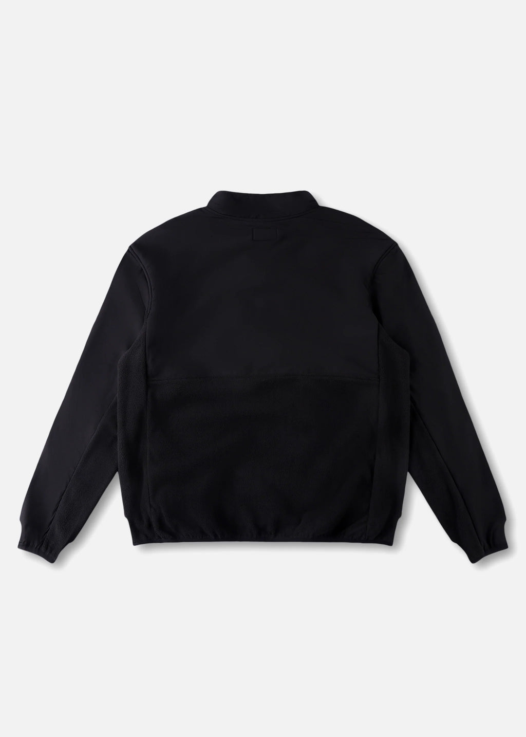 RIVVIA PROJECTS 1/2 ZIP POLAR FLEECE : BLACK BONE
