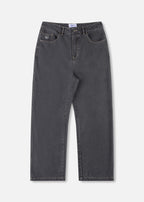 RIVVIA VV DENIM PANT - WORN BLACK