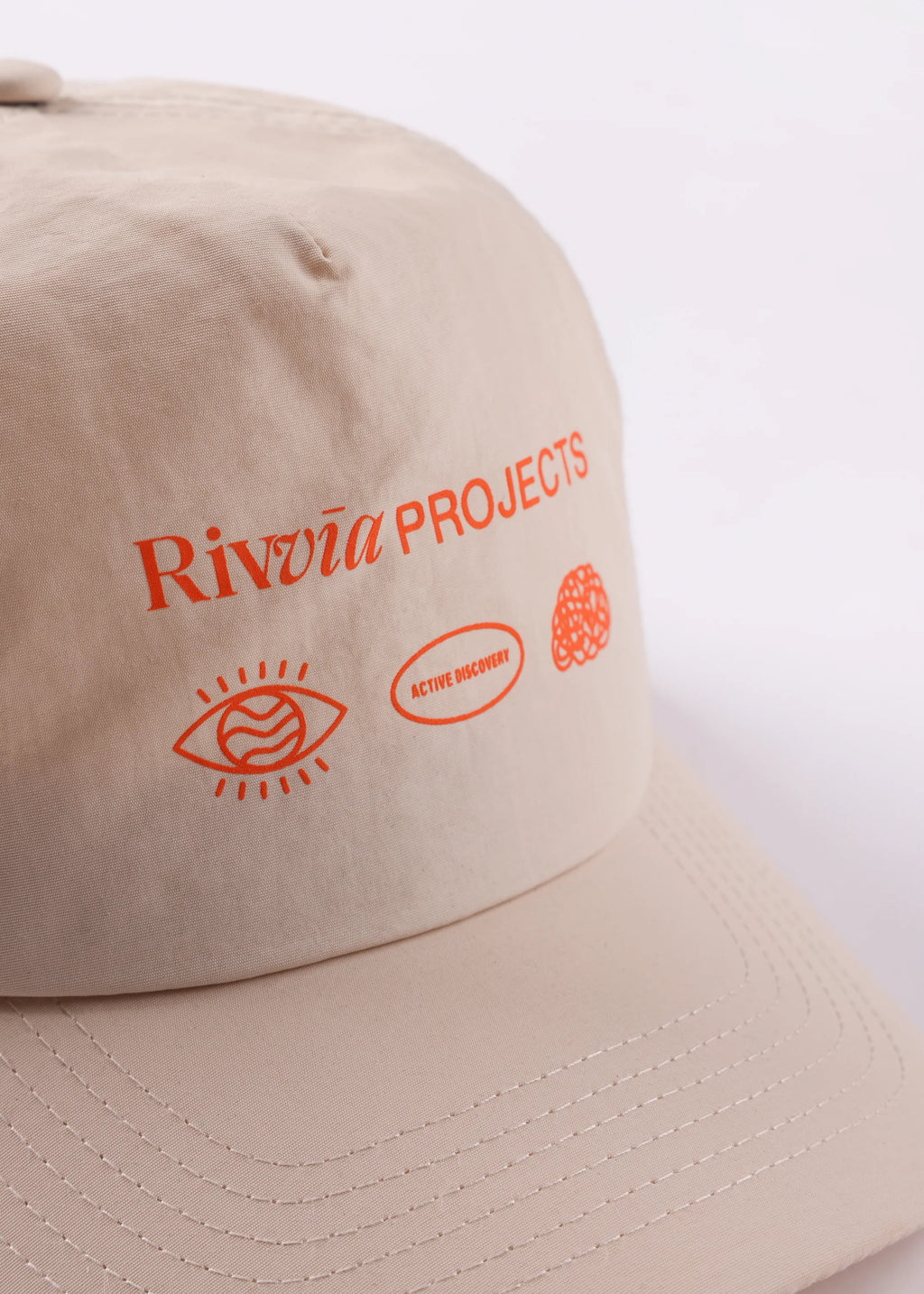 RIVVIA PROJECTS NYLON CAP - BONE