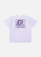 RIVVIA HAPPY GLOBE T-SHIRT : WHITE