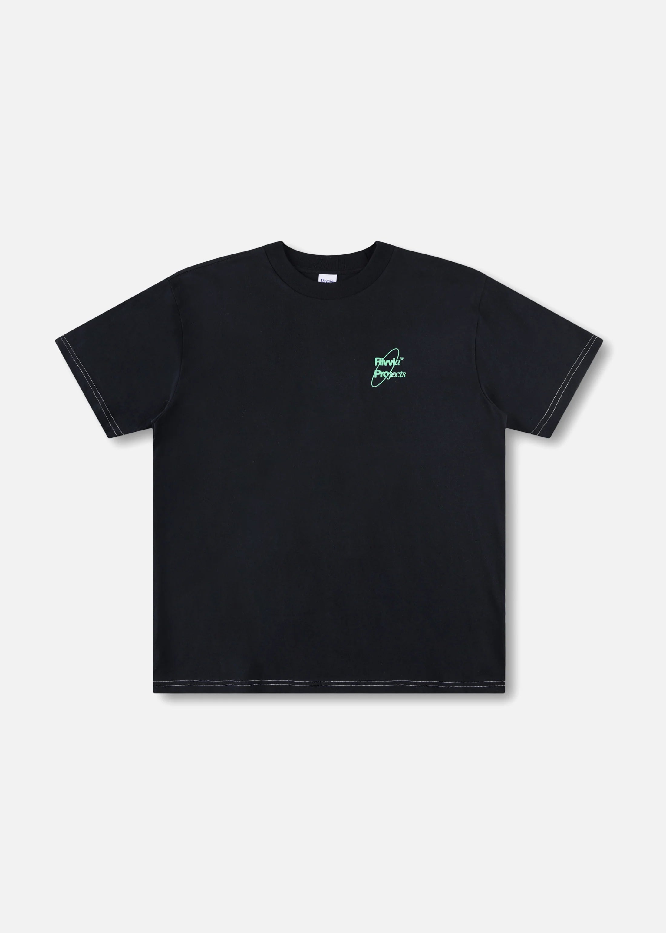 RIVVIA SCI-FI RELAXED FIT T-SHIRT : BLACK