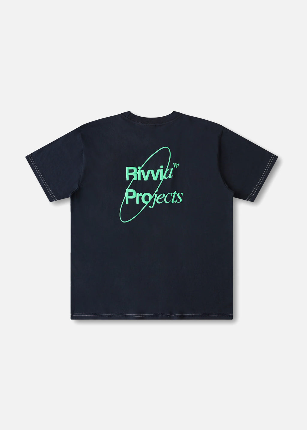 RIVVIA SCI-FI RELAXED FIT T-SHIRT : BLACK