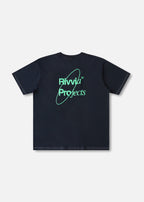 RIVVIA SCI-FI RELAXED FIT T-SHIRT : BLACK