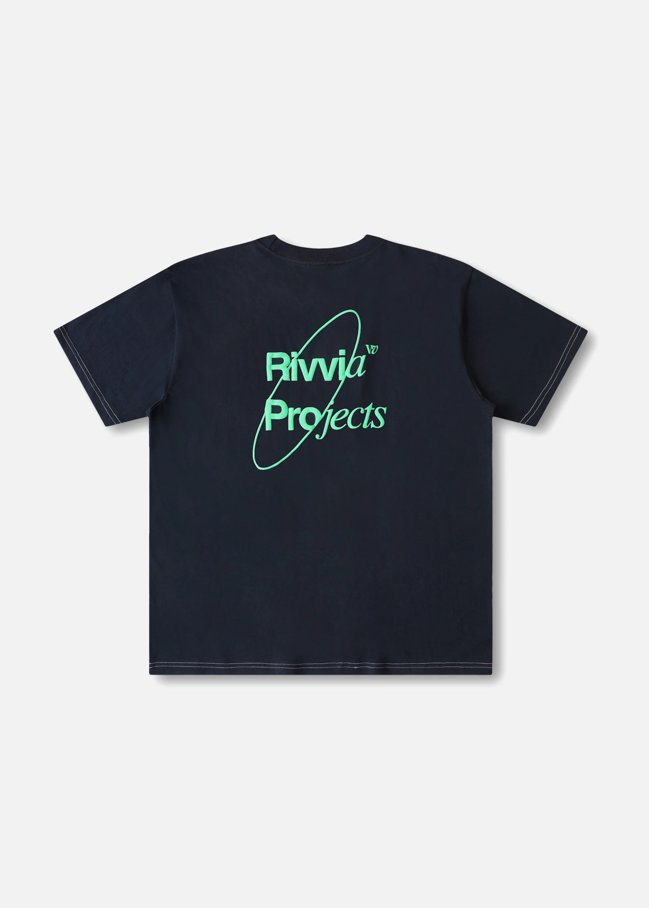 RIVVIA SCI-FI RELAXED FIT T-SHIRT : BLACK