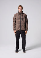 RIVVIA PROJECTS SPRAY JACKET : BROWN